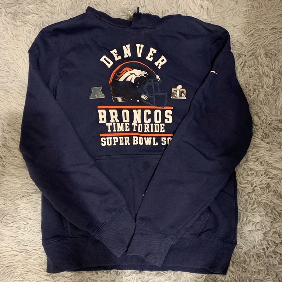 Nike Tops - Nike Broncos Super Bowl hoodie